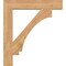 Ekena Millwork Imperial Block Smooth Bracket, Western Red Cedar, 5 1/2"W x 36"D x 40"H BKT06X36X40IMP05SWR - alternate 4